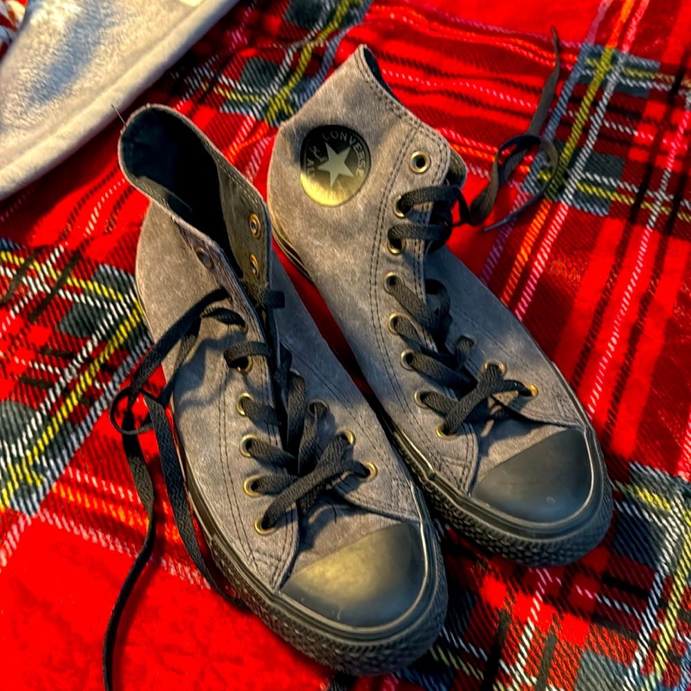 Limited Edition Converse - Studded Black